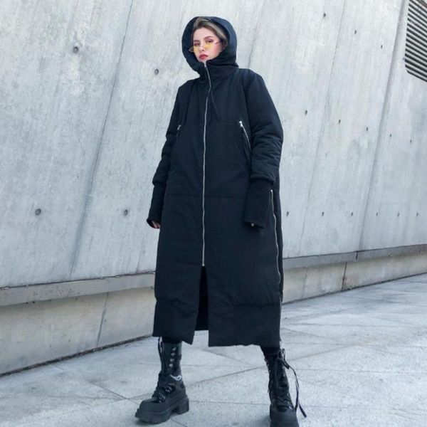 streetstyle over the knee cotton coat winter down cotton parkas female was thin thicker warm oversized jackets f5851, Black
streetstyle over the knee cotton coat winter down cotton parkas female was thin thicker warm oversized jackets f5851, Black