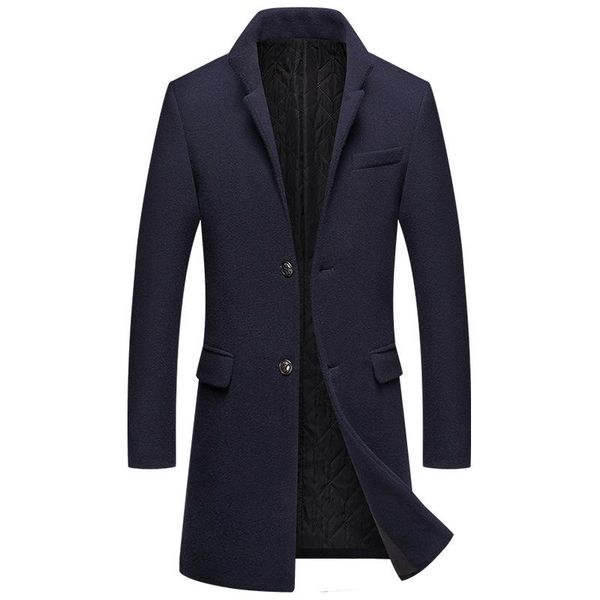 men's wool & blends autumn winter woolen coat men long windbreaker overcoat casual thick single breasted plus size m-2xl3xl4xl, Black
men's wool & blends autumn winter woolen coat men long windbreaker overcoat casual thick single breasted plus size m-2xl3xl4xl, Black