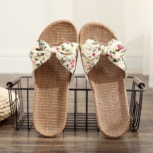 women flax slippers summer breathable slides beach shoes ladies indoor shoes home linen slippers floral bow-knot flip flops #rn1p, Black
women flax slippers summer breathable slides beach shoes ladies indoor shoes home linen slippers floral bow-knot flip flops #rn1p, Black