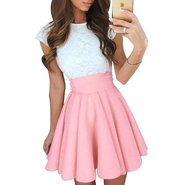a shape high waist solid color polyester mini casual simple pleats red red white black yellow gray blue skirt
a shape high waist solid color polyester mini casual simple pleats red red white black yellow gray blue skirt