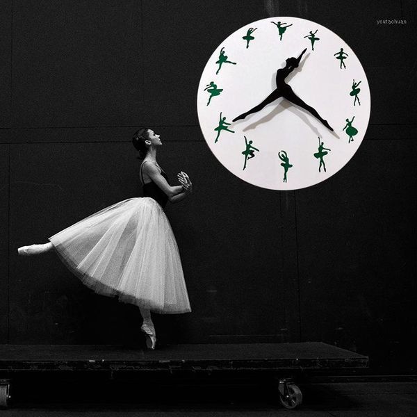 wall clocks creative sticker clock decorative sitting-room quartz mute 250 acrylic circlular 3d ballet dancer 10"1
wall clocks creative sticker clock decorative sitting-room quartz mute 250 acrylic circlular 3d ballet dancer 10"1