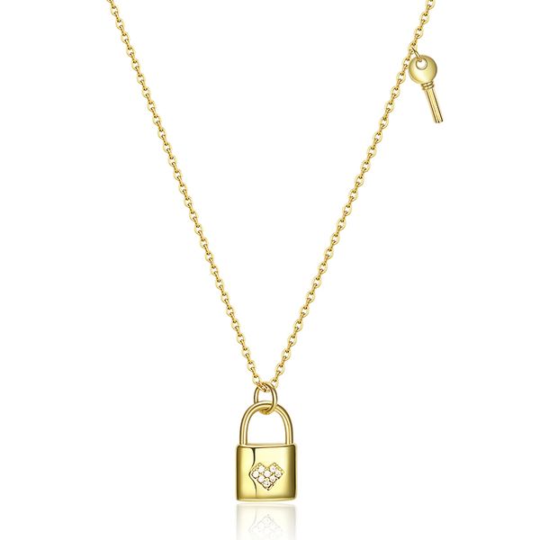 925 sterling silver 18k gold heart lock and key necklace padlock chain pendant fine jewelry for women daughter girlfriend gift q0531
925 sterling silver 18k gold heart lock and key necklace padlock chain pendant fine jewelry for women daughter girlfriend gift q0531