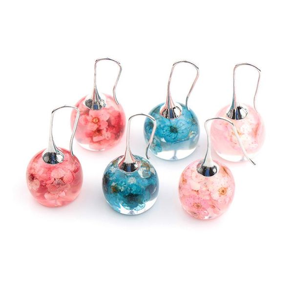 dangle & chandelier transparent glass ball flowers drop earrings for women fashion round vacation jewelry accessories oorbellen brincos, Silver
dangle & chandelier transparent glass ball flowers drop earrings for women fashion round vacation jewelry accessories oorbellen brincos, Silver