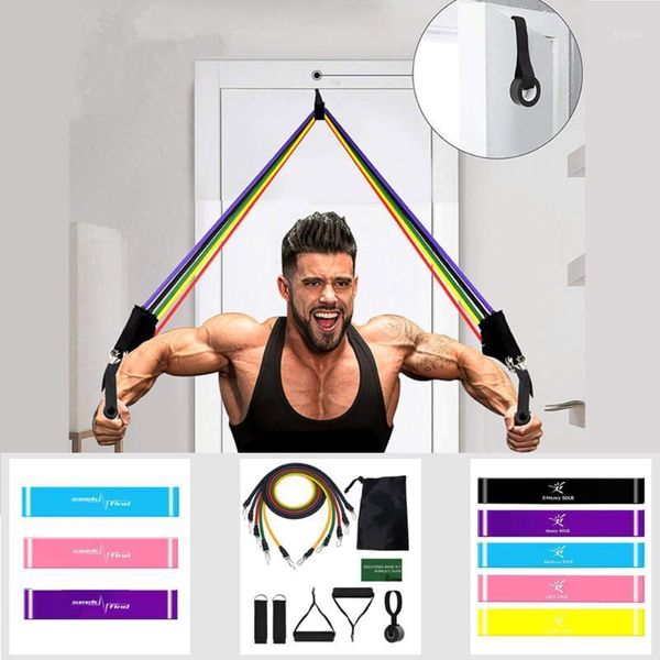 11 pcs elastic resistance bands sets training workout pull rope tubes fitness exercise bands sports gym expander equipment1
11 pcs elastic resistance bands sets training workout pull rope tubes fitness exercise bands sports gym expander equipment1
