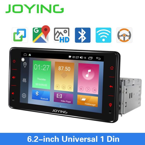 joying one din car radio android 8.1 stereo 6.2 inch head unit universal 1gb 16gb rom gps navigationautoradio audio player car dvd
joying one din car radio android 8.1 stereo 6.2 inch head unit universal 1gb 16gb rom gps navigationautoradio audio player car dvd