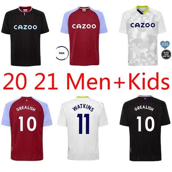 20 21 aston villa soccer jerseys 2019 2020 home away wesley grealish kodja el ghazi chester mcginn targett men kids kit set football shirts, Black;yellow
20 21 aston villa soccer jerseys 2019 2020 home away wesley grealish kodja el ghazi chester mcginn targett men kids kit set football shirts, Black;yellow