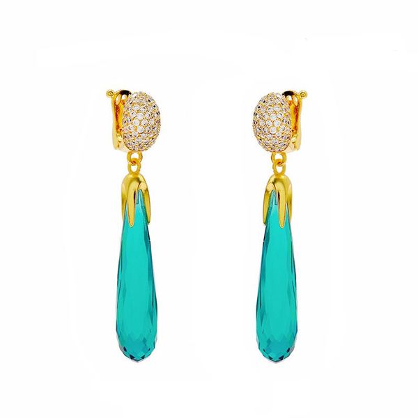 dangle & chandelier queen lotus vintage colorful crystal earrings for women personality zircon fashion jewelry, Silver
dangle & chandelier queen lotus vintage colorful crystal earrings for women personality zircon fashion jewelry, Silver