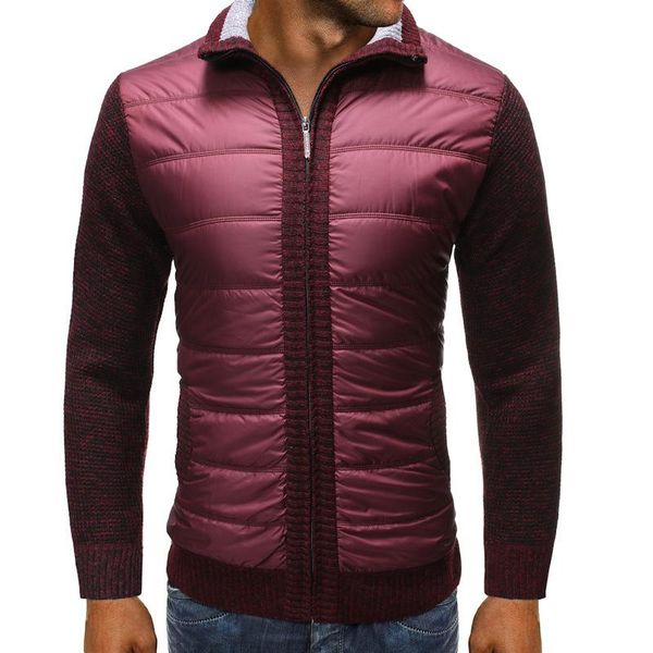 men's sweaters drop autumn winter warm sweater jackets stand collar cardigan hommes thicken spliced knitwear outerwear, White;black
men's sweaters drop autumn winter warm sweater jackets stand collar cardigan hommes thicken spliced knitwear outerwear, White;black