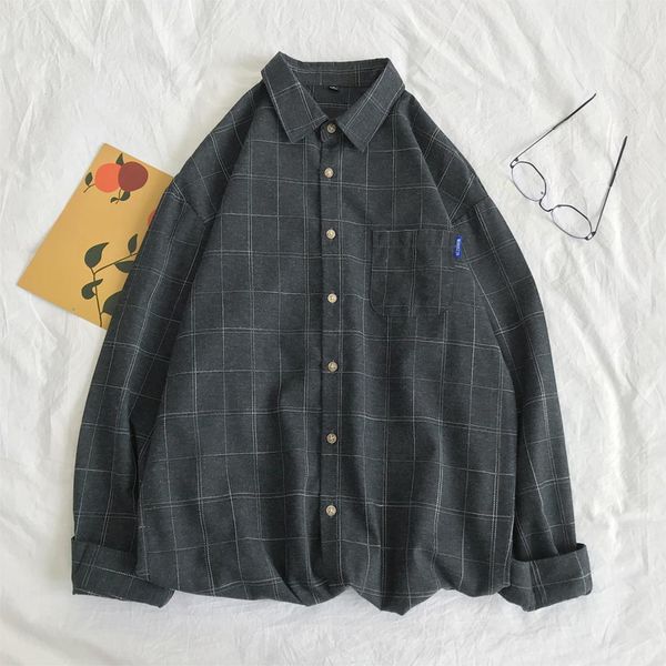 2021 new new fashion women's casual style female blouses long sleeve plaid shirt plus size harajuku office p2hb, White
2021 new new fashion women's casual style female blouses long sleeve plaid shirt plus size harajuku office p2hb, White