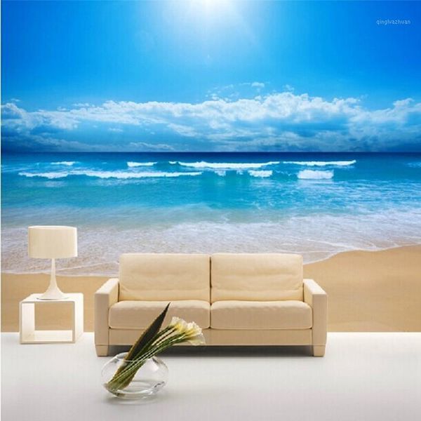 dropship custom mural 3d sea view large mural living room tv background wallpaper blue sea white clouds sunshine beach wallpaper1
dropship custom mural 3d sea view large mural living room tv background wallpaper blue sea white clouds sunshine beach wallpaper1