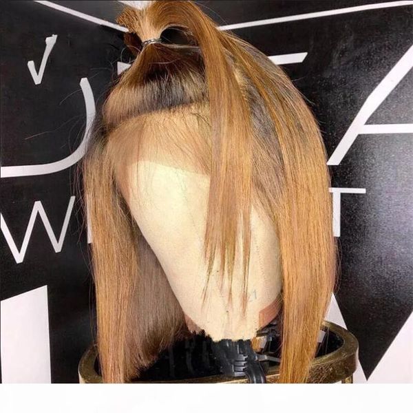 ombre color lace front human hair wigs 5*5 pu silk base wig highlight short bob brazilian remy hair lace wigs, Black;brown
ombre color lace front human hair wigs 5*5 pu silk base wig highlight short bob brazilian remy hair lace wigs, Black;brown