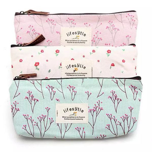 2017 selling flower floral pencil pen canvas case cosmetic makeup tool bag storage pouch purse 3 styles
2017 selling flower floral pencil pen canvas case cosmetic makeup tool bag storage pouch purse 3 styles
