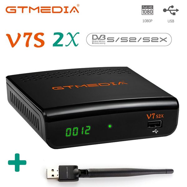 gtmedia v7s2x 1080p satellite receiver decoder with usb wifi support dvb-s/s2/s2x update by gt media v7s hd no app included
gtmedia v7s2x 1080p satellite receiver decoder with usb wifi support dvb-s/s2/s2x update by gt media v7s hd no app included