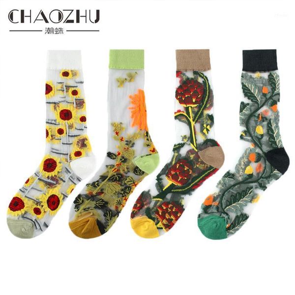 chaozhu new fashion young floral sunflowers aesthetic women girls summer thin art socks street trendy ootd ins female sheer sox1, Black;white
chaozhu new fashion young floral sunflowers aesthetic women girls summer thin art socks street trendy ootd ins female sheer sox1, Black;white