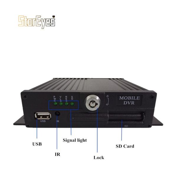 kits h.264 software 4 channel mdvr bus mobile dvr, Black;white 
kits h.264 software 4 channel mdvr bus mobile dvr, Black;white