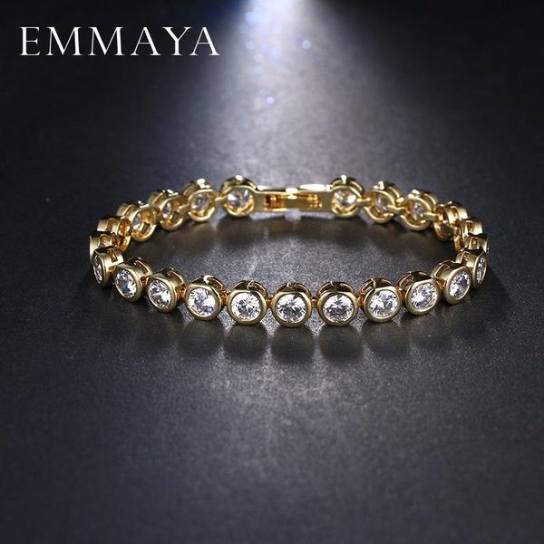 emmaya exquisite round cz bracelet rose gold-color bracelet austrian crystals jewelry big discount, Black
emmaya exquisite round cz bracelet rose gold-color bracelet austrian crystals jewelry big discount, Black