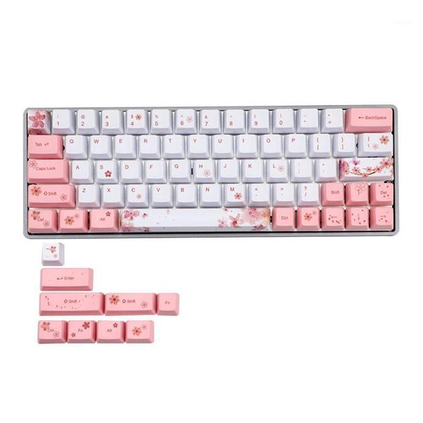73 keys oem pbt keycaps full set mechanical keyboard keycaps pbt dye-sublimation cherry blossom korean japanese1
73 keys oem pbt keycaps full set mechanical keyboard keycaps pbt dye-sublimation cherry blossom korean japanese1