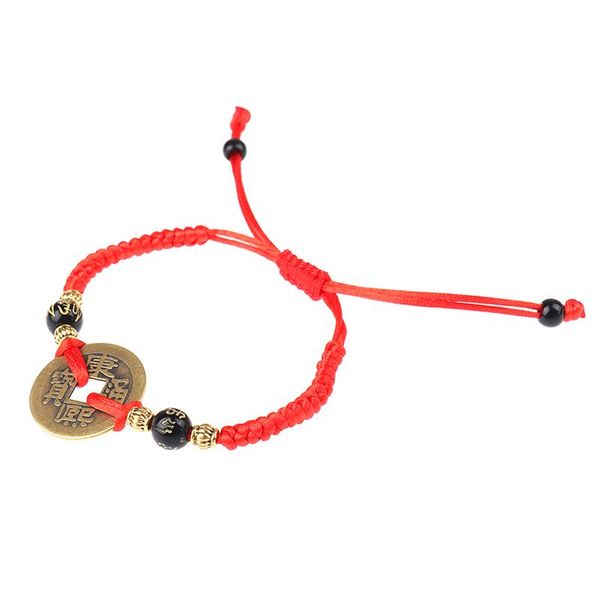 bangle 1pcs red string attract lucky wealth bracelets chinese feng shui i ching ancient coin, Black
bangle 1pcs red string attract lucky wealth bracelets chinese feng shui i ching ancient coin, Black