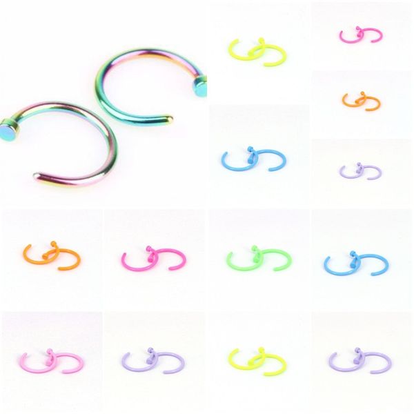 6 8 10mm popular nose rings c stainless steel solid color mens womens nose hoops piercing jewelry party favor 0 35lq e19
6 8 10mm popular nose rings c stainless steel solid color mens womens nose hoops piercing jewelry party favor 0 35lq e19