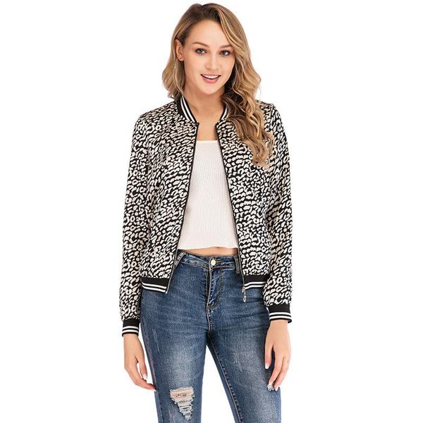 2021 spring and autumn women's jacket european and american long-sleeved slim-fit jacket, Black;brown
2021 spring and autumn women's jacket european and american long-sleeved slim-fit jacket, Black;brown