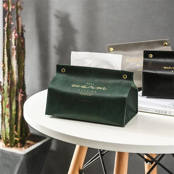 100pcs new napkin tissue holder ins nordic leather tissue box paper dispenser holder case for office home decoration
100pcs new napkin tissue holder ins nordic leather tissue box paper dispenser holder case for office home decoration