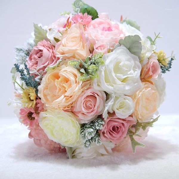 romantic bridal flowers wedding bouquet with ribbon artificial pink bridal accessories wedding flowers s1501
romantic bridal flowers wedding bouquet with ribbon artificial pink bridal accessories wedding flowers s1501