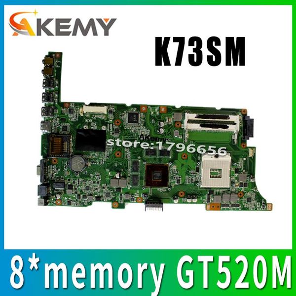 k73sm материнские платы 8 * память gt520m 1gb rev 2.3 для asus k73sv k73sd материнской платы ноутбука k73sm mainboard
k73sm материнские платы 8 * память gt520m 1gb rev 2.3 для asus k73sv k73sd материнской платы ноутбука k73sm mainboard