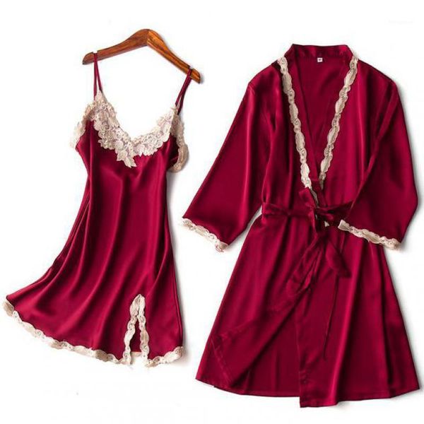 summer new nightwear limono bathrobe gown sleepwear women wedding robe set intimate lingerie homewear casual homewear sleepwear1, Black;red
summer new nightwear limono bathrobe gown sleepwear women wedding robe set intimate lingerie homewear casual homewear sleepwear1, Black;red