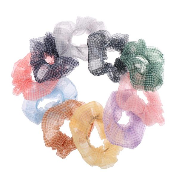 organza hair scrunchies girls headwear women plaid scrunchie elastic hair bands rubber ties transparent ponytail holder
organza hair scrunchies girls headwear women plaid scrunchie elastic hair bands rubber ties transparent ponytail holder