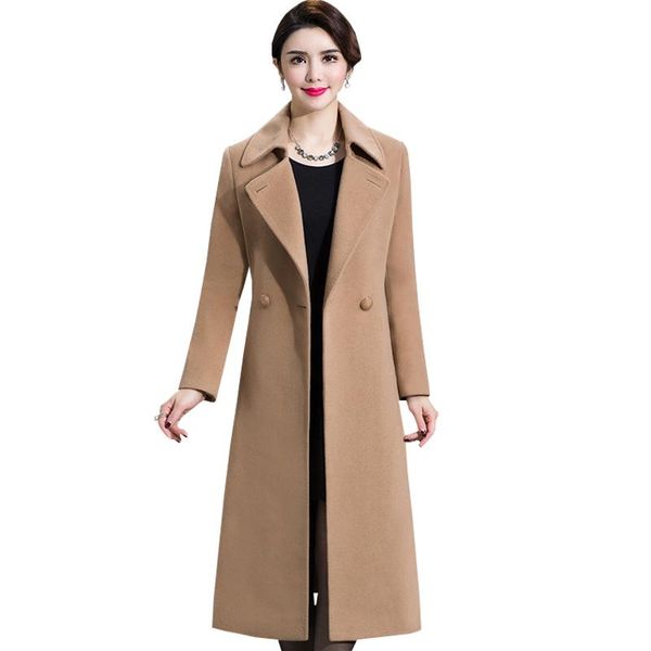 winter women's jackets & coats female long overcoat belt wool & blends coat turn-down collar solid color pockets parkas f200, Black
winter women's jackets & coats female long overcoat belt wool & blends coat turn-down collar solid color pockets parkas f200, Black
