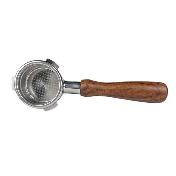 coffee makers 54mm stainless steel machine bottomless filter holder portafilter wooden handle professional accessory1
coffee makers 54mm stainless steel machine bottomless filter holder portafilter wooden handle professional accessory1