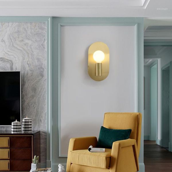 modern stylish brass gold e27 wall lamp for living dining room bedroom bedside aisle cloakroom interior decoration lamps1
modern stylish brass gold e27 wall lamp for living dining room bedroom bedside aisle cloakroom interior decoration lamps1