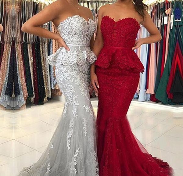 2021 elegant lace mermaid prom dress sweetheart chic women evening custom made party fomal occasion gowns, Black
2021 elegant lace mermaid prom dress sweetheart chic women evening custom made party fomal occasion gowns, Black