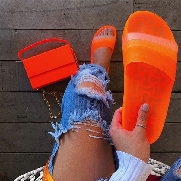 women summer transparent mixed color cross casual slippers woman flat platform jelly shoes female beach slippers ladies fashion x1020, Black
women summer transparent mixed color cross casual slippers woman flat platform jelly shoes female beach slippers ladies fashion x1020, Black