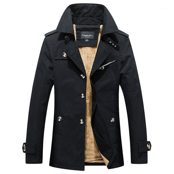 winter plus jacket velvet thick casual jacket men's coat men's cotton mid-length windbreaker trench coat parkas1, Tan;black
winter plus jacket velvet thick casual jacket men's coat men's cotton mid-length windbreaker trench coat parkas1, Tan;black