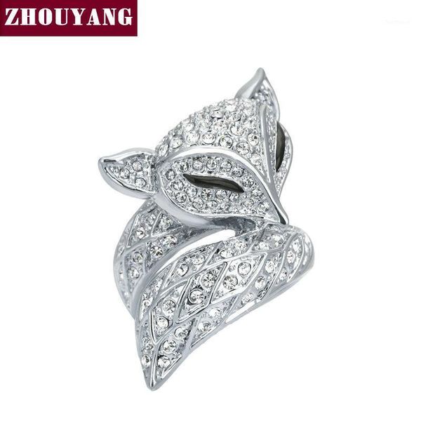 zhouyang zyr041 lovely rose gold color ring crystals from austria full sizes1, Golden;silver
zhouyang zyr041 lovely rose gold color ring crystals from austria full sizes1, Golden;silver