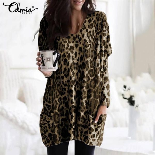 women's blouses & shirts vintage leopard print women celmia long sleeve stylish v-neck pockets casual shirt elegant blusas plus si, White
women's blouses & shirts vintage leopard print women celmia long sleeve stylish v-neck pockets casual shirt elegant blusas plus si, White