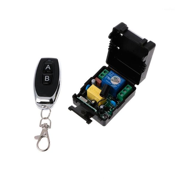 ac 220v 10a 1ch rf 433mhz wireless remote control switch receiver + transmitter kit qx2b1
ac 220v 10a 1ch rf 433mhz wireless remote control switch receiver + transmitter kit qx2b1