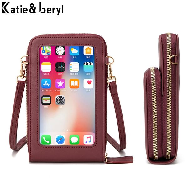 mini crossbody shoulder bags women multi-functional touchable cell phone pocket card purse ladies small bag female messenger bag c1223
mini crossbody shoulder bags women multi-functional touchable cell phone pocket card purse ladies small bag female messenger bag c1223