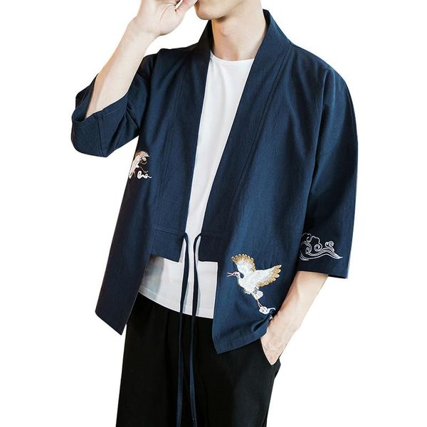 fashionable men's loose summer cardigan ethnic print loose coat bathrobe coat japanese printed robe suelto #y5, Black;brown
fashionable men's loose summer cardigan ethnic print loose coat bathrobe coat japanese printed robe suelto #y5, Black;brown