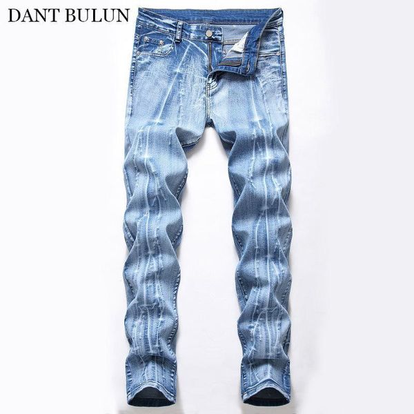2020 elastic men's jeans vintage straight slim jeans homme pants fashion denim pants male trousers mens clothing softener1, Blue
2020 elastic men's jeans vintage straight slim jeans homme pants fashion denim pants male trousers mens clothing softener1, Blue