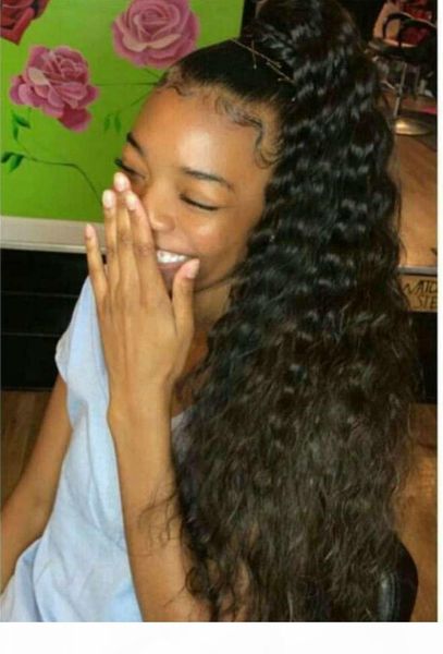 140g brazilian virgin ponytail human hair extension wavy curly clip in women ponytail hairpiece with drawstring 4colors, Black
140g brazilian virgin ponytail human hair extension wavy curly clip in women ponytail hairpiece with drawstring 4colors, Black