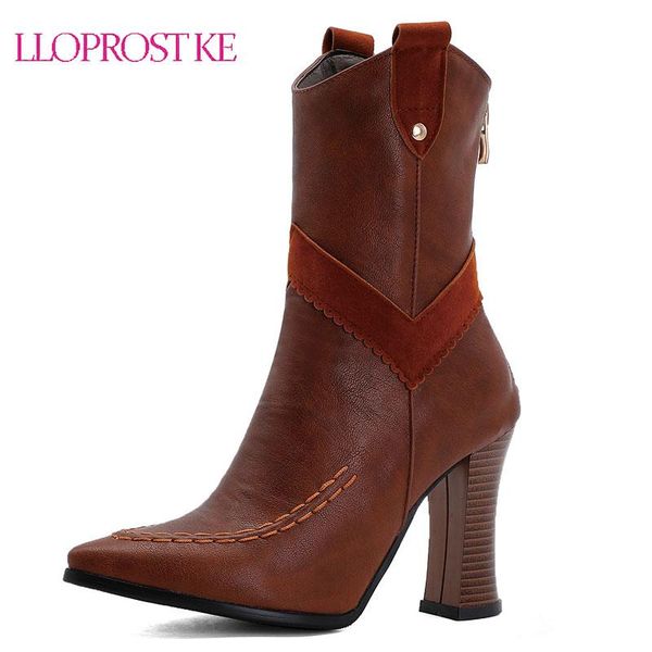 boots lloprost ke 2021 autumn winter thick high heels point toe mid-calf women soft pu leather zipper black big size
boots lloprost ke 2021 autumn winter thick high heels point toe mid-calf women soft pu leather zipper black big size