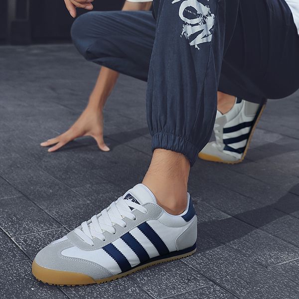 men's autumn new forrest gump casual versatile trend board men's youth canvas trendy shoes, Black