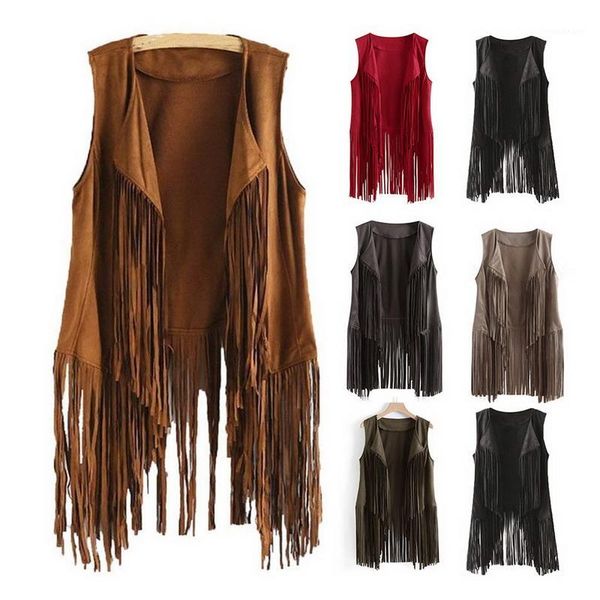 women's coat vest comfortable coat vest casual fashion jacket suede ethnic sleeveless tassels fringe waistcoat cardigan1, Black;white
women's coat vest comfortable coat vest casual fashion jacket suede ethnic sleeveless tassels fringe waistcoat cardigan1, Black;white