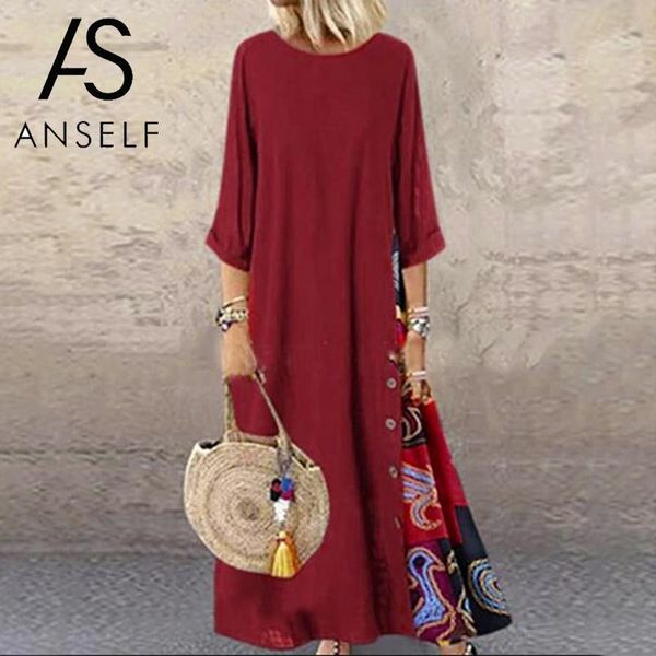 vintage ethnic dress women cotton linen dress floral print long gown color block irregular splicing plus size 3xl 4xl 5xl, Black;gray
vintage ethnic dress women cotton linen dress floral print long gown color block irregular splicing plus size 3xl 4xl 5xl, Black;gray