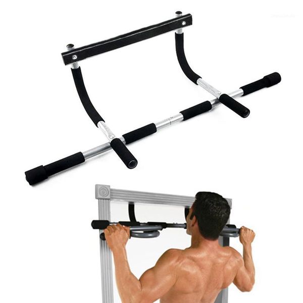 220lb doorway pull up bar strength training fitness sit ups and dips exercise muscle stretch over door pull up bar for home body1
220lb doorway pull up bar strength training fitness sit ups and dips exercise muscle stretch over door pull up bar for home body1