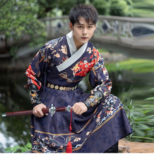 traditional chinese clothing for men hanfu men costume festival outfits cosplay costumes ancient chinese style wear jl1736, Black;red
traditional chinese clothing for men hanfu men costume festival outfits cosplay costumes ancient chinese style wear jl1736, Black;red