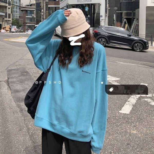 hrcp8 cotton 2020 autumn coat sleeve super cec long round sweater neck coat women's sweater student loose tjbqs, Black
hrcp8 cotton 2020 autumn coat sleeve super cec long round sweater neck coat women's sweater student loose tjbqs, Black