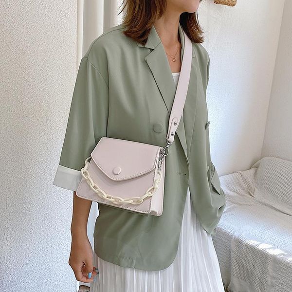 new 2020 summer shoulder solid color thick chain small pu leather crossbody bags for women bag cross body bag ladies handbags
new 2020 summer shoulder solid color thick chain small pu leather crossbody bags for women bag cross body bag ladies handbags